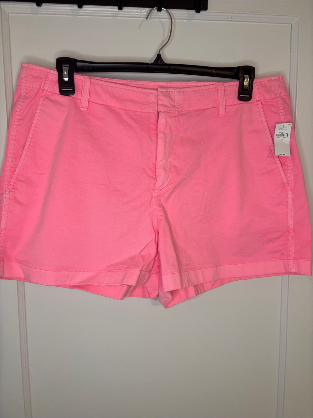 GAP Neon Pink Cotton Bermuda Shorts